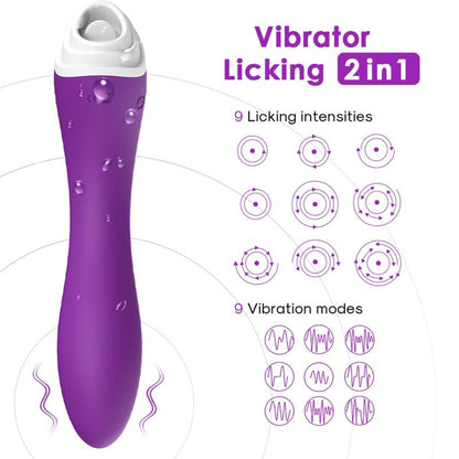 ARMONY - FAIRYLAND LICK VIBRIERENDEN CLIT UND VIBRATOR LILA