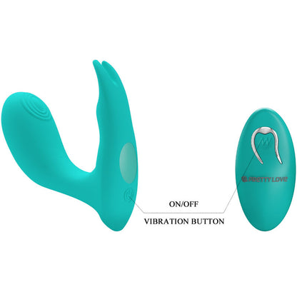 PRETTY LOVE - IDABELLE VIBRATION & PULSATION FERNBEDIENUNG BLAU - Sexotim