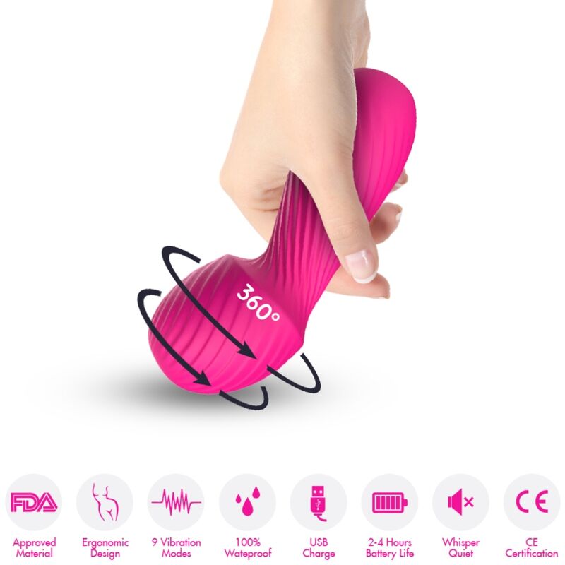 ARMONY - DAZZLE MASSAGER & VIBRATOR KLEIN FUCHSIA - Sexotim