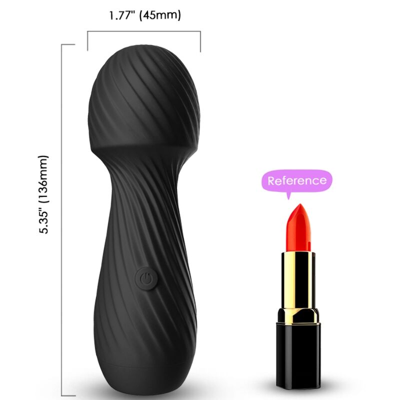 ARMONY - DAZZLE MASSAGER & VIBRATOR KLEIN SCHWARZ - Sexotim