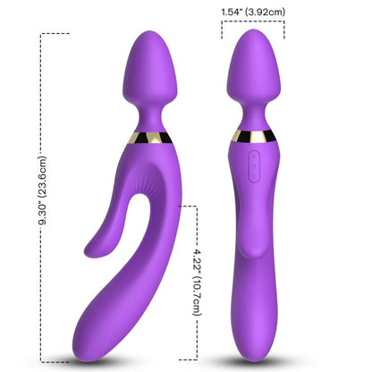 ARMONY - MASSAGER & VIBRATOR KANINCHEN LILA - Sexotim