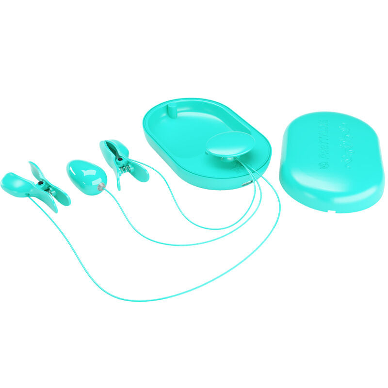 PRETTY LOVE - ÜBERRASCHUNGSBOX BLAUE ELEKTROSTIMULATIONSPINZETTE - Sexotim
