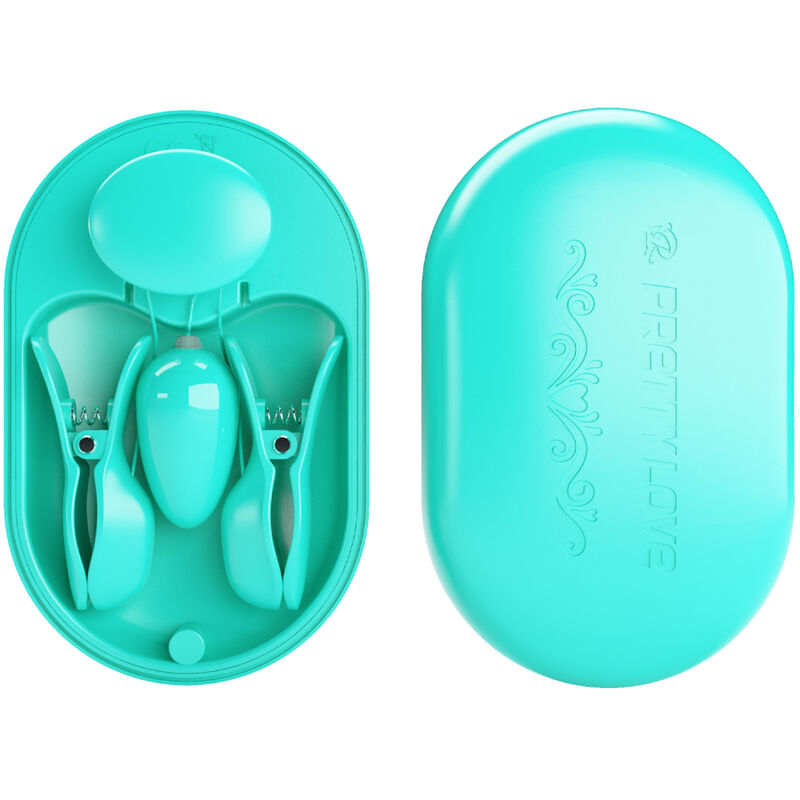 PRETTY LOVE - ÜBERRASCHUNGSBOX BLAUE ELEKTROSTIMULATIONSPINZETTE - Sexotim