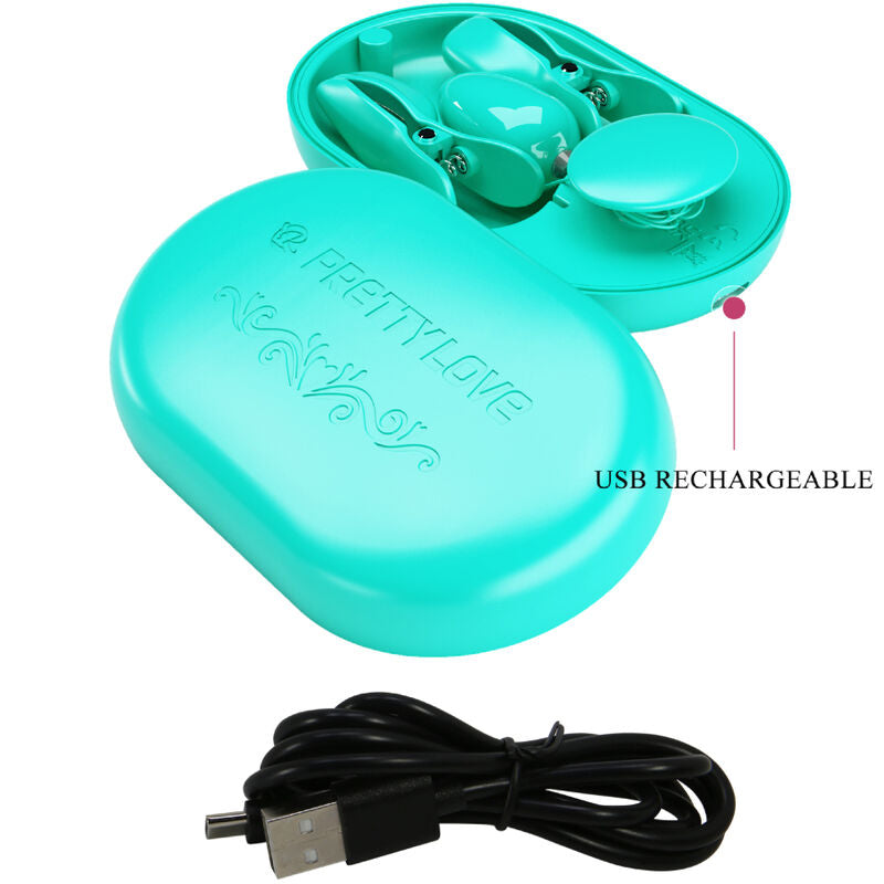 PRETTY LOVE - ÜBERRASCHUNGSBOX BLAUE ELEKTROSTIMULATIONSPINZETTE - Sexotim