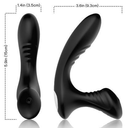 ARMONY - STORM VIBRATOR ANAL PROSTATA & PLUG FERNBEDIENUNG SCHWARZ