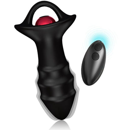 ARMONY - KYLIN FINGERVIBRATOR & ANALPLUG FERNBEDIENUNG SCHWARZ - Sexotim