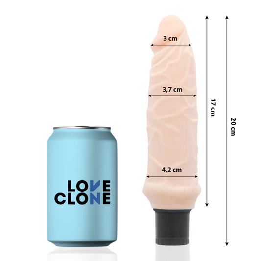 LOVECLONE - IVAR SELBSTGLEITEND VIBRATOR 20 CM x 3.7 CM - Sexotim