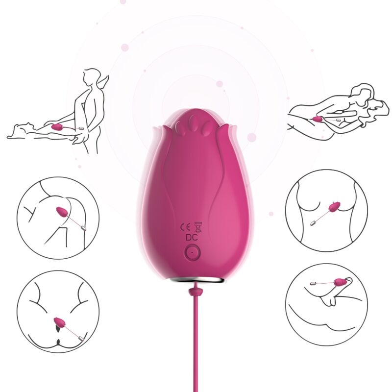 ARMONY - MANDALA EIVIBRATOR G-SPOT FERNBEDIENUNG FUCHSIA - Sexotim