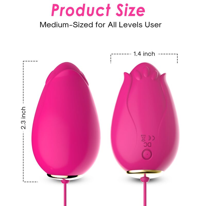 ARMONY - MANDALA EIVIBRATOR G-SPOT FERNBEDIENUNG FUCHSIA - Sexotim