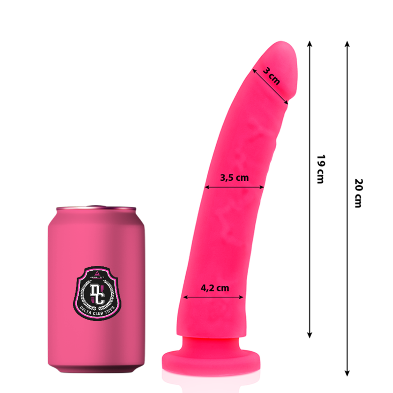 DELTA CLUB - TOYS ROSA DILDO MEDIZINISCHES SILIKON 20 CM -O- 4 CM - Sexotim