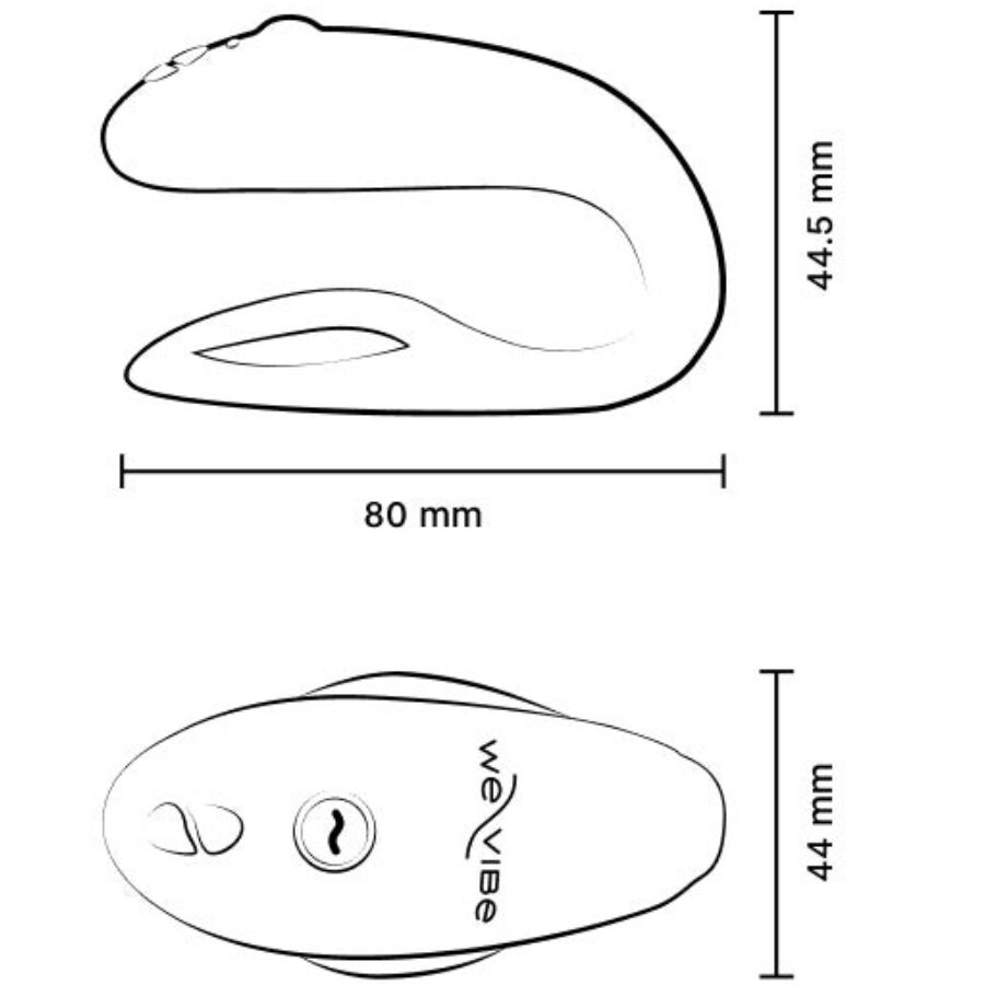 WE-VIBE - SYNC O FLEXIBLER VIBRATOR MIT FERNBEDIENUNG DUNKELGRÜN - Sexotim