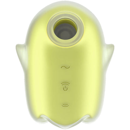SATISFYER - GLOWING GHOST AIR PULSE & VIBRATOR GELB / WEISS - Sexotim