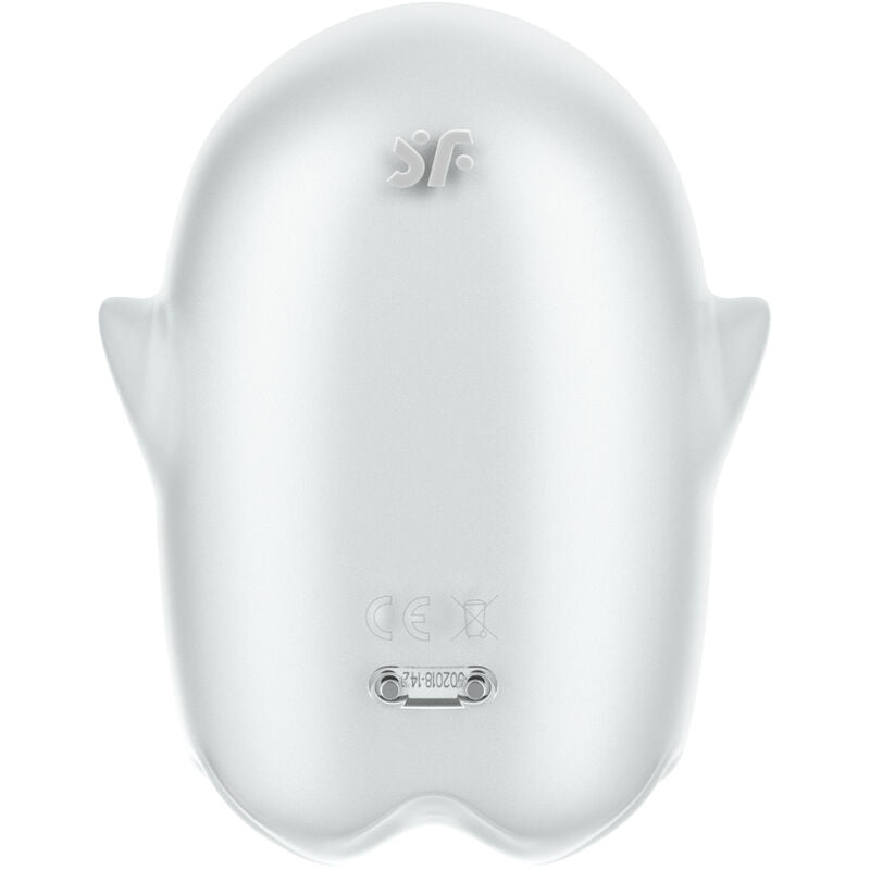 SATISFYER - GLOWING GHOST AIR PULSE & VIBRATOR GELB / WEISS - Sexotim