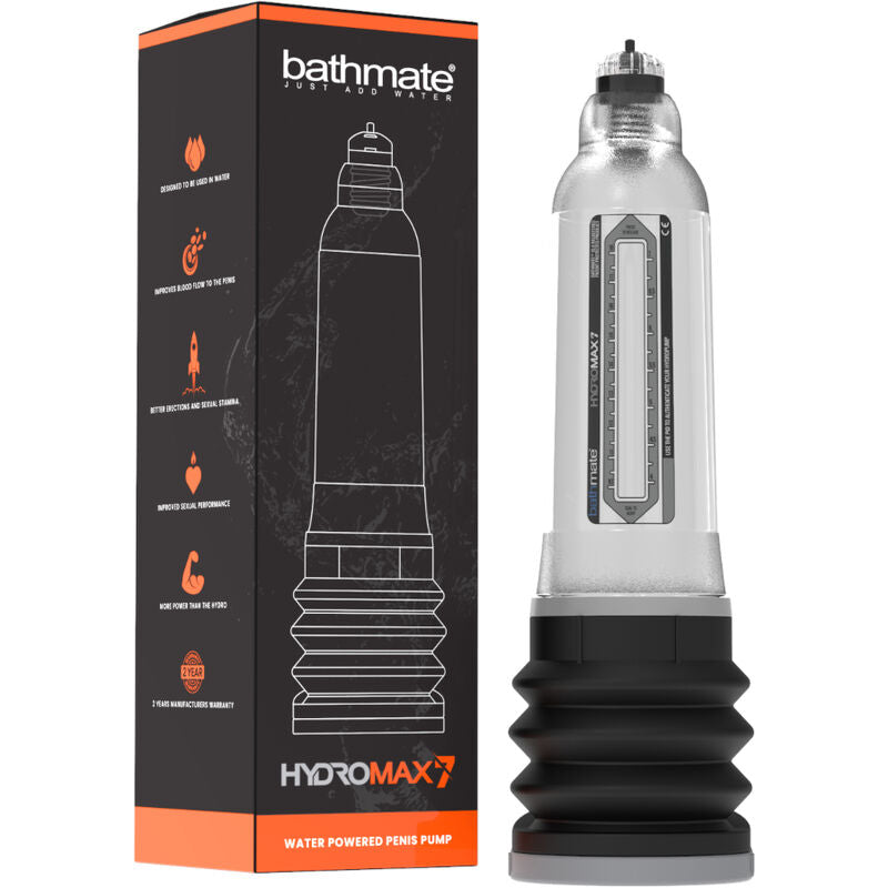 BATHMATE - HYDROMAX 7 TRANSPARENTE PENIS-ERHÖHUNGSPUMPE - Sexotim