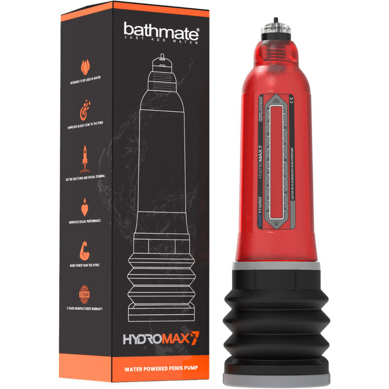 BATHMATE - HYDROMAX 7 X30 ROT - Sexotim