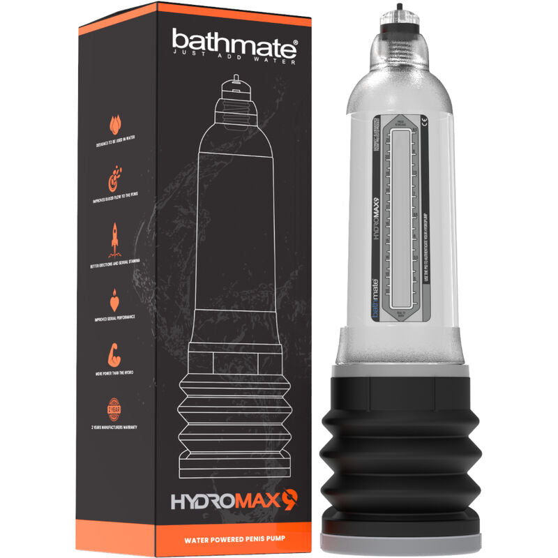 BATHMATE - HYDROMAX 9 TRANSPARENTE PENIS-ERHÖHUNGSPUMPE - Sexotim