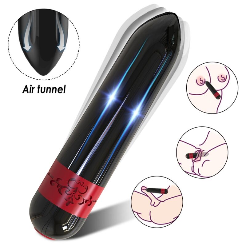 ARMONY - ROCKET VIBRATOR BULLET MIT FERNBEDIENUNG SCHWARZ - Sexotim