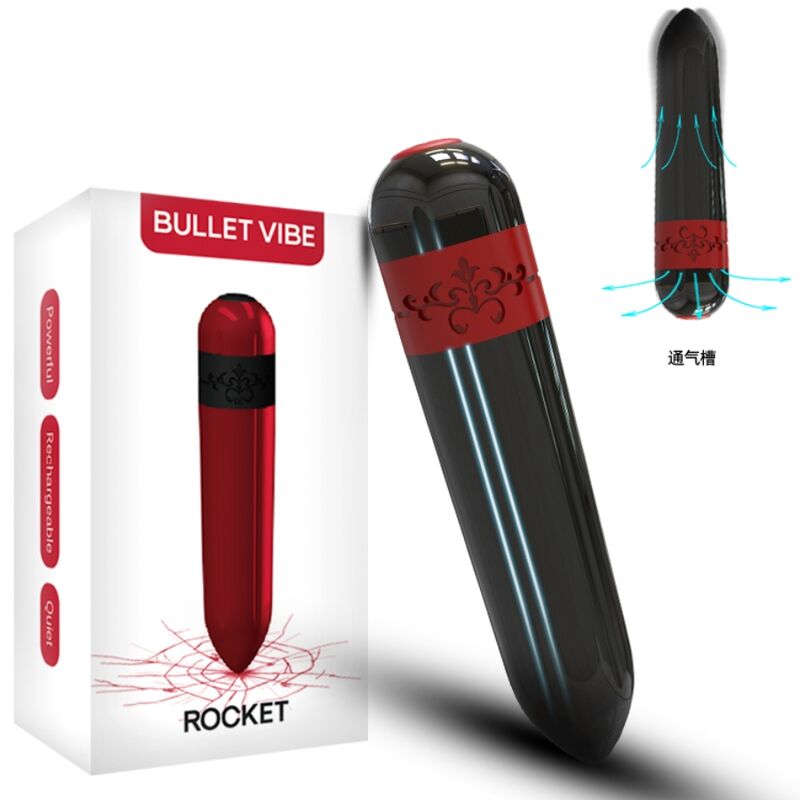 ARMONY - ROCKET VIBRATOR BULLET FERNBEDIENUNG SCHWARZ