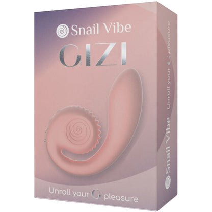 SNAIL VIBE - GIZI DUAL STIMULATOR ROSA - Sexotim