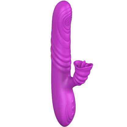 ARMONY - ANGELIA MULTIFUNKTIONSVIBRATOR MIT STIMULIERENDEM ZUNGENVIOLETTEN WÄRMEEFFEKT - Sexotim