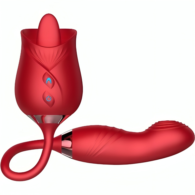 ARMONY - DELIGHT FLOWER VIBRATOR & BUMPING MIT ROTER ZUNGE - Sexotim