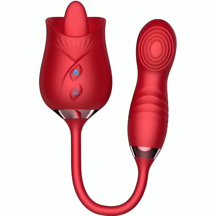 ARMONY - DELIGHT FLOWER VIBRATOR & BUMPING MIT ROTER ZUNGE - Sexotim