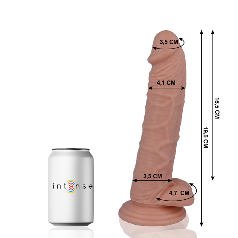 MR INTENSE - 15 REALISTISCHER PENIS 19.5 CM -O- 4.1 CM - Sexotim