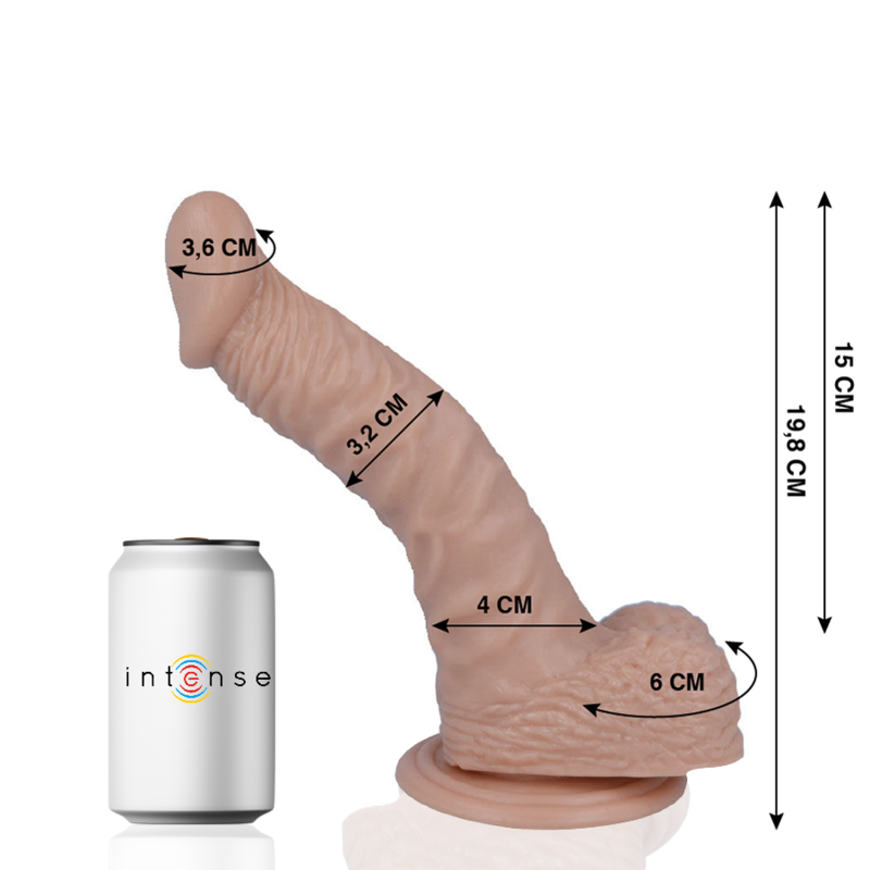 MR INTENSE - 18 REALISTIC PENIS 19.8 CM -O- 3.2 CM - Sexotim