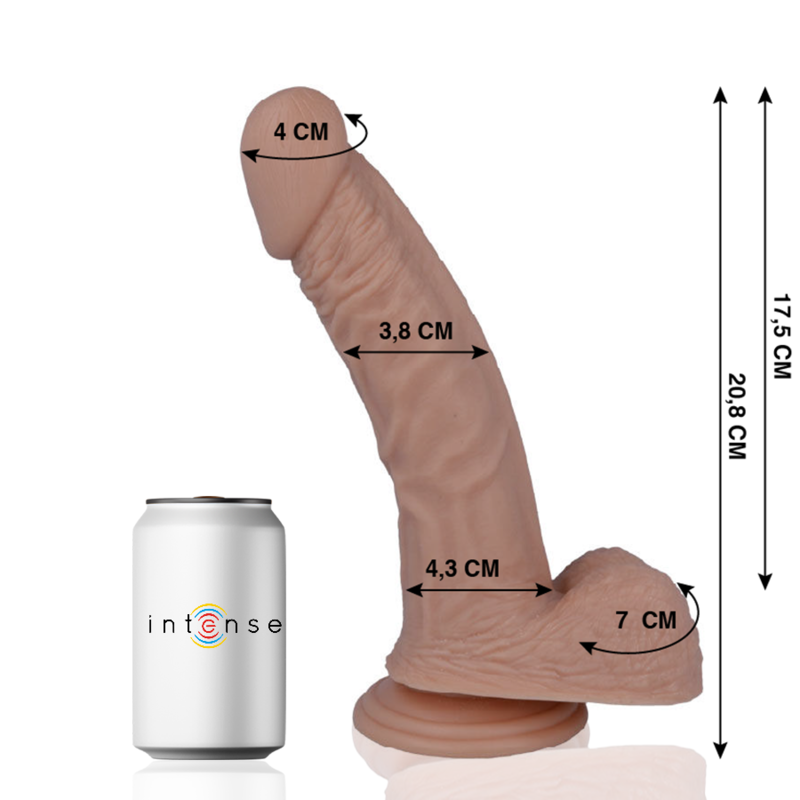 MR INTENSE - 23 REALISTISCHER PENIS 20.8 CM -O- 3.8 CM - Sexotim