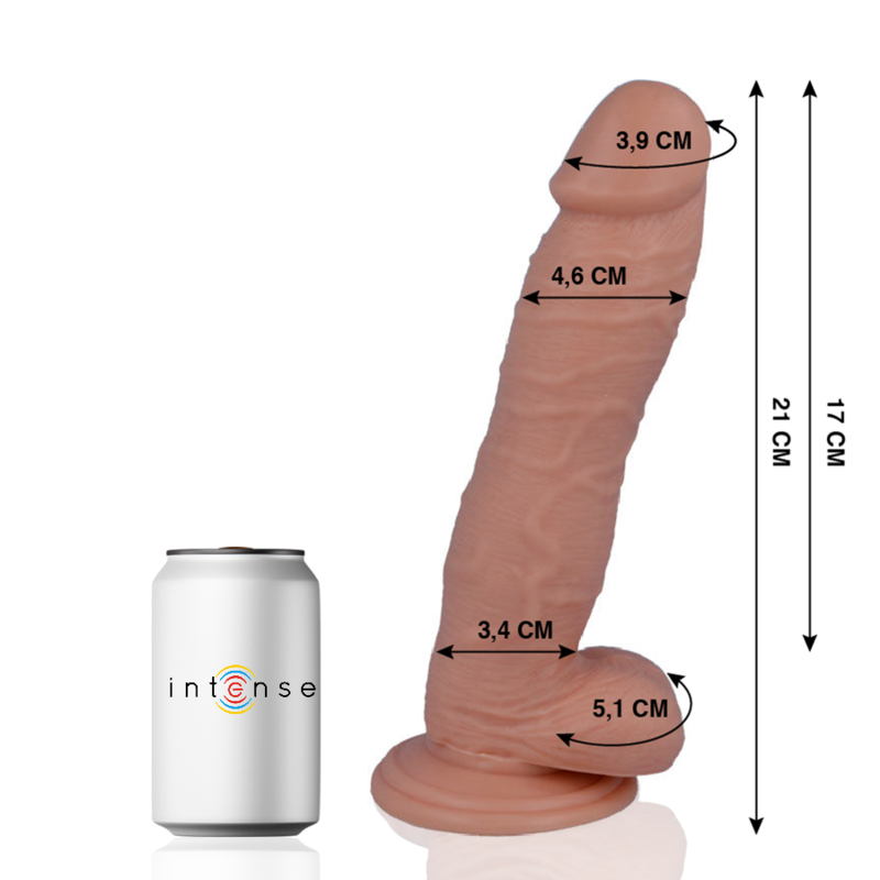 MR INTENSE - 24 REALISTIC PENIS 21 CM -O- 4.6 CM - Sexotim