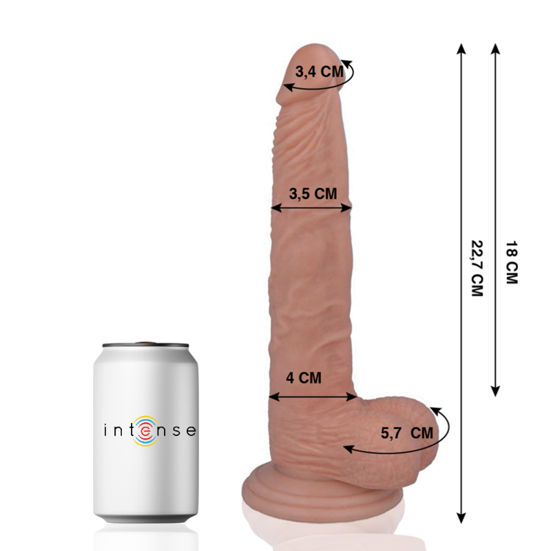 MR INTENSE - 29 REALISTISCHER PENIS 22.7 CM -O- 3.5 CM - Sexotim