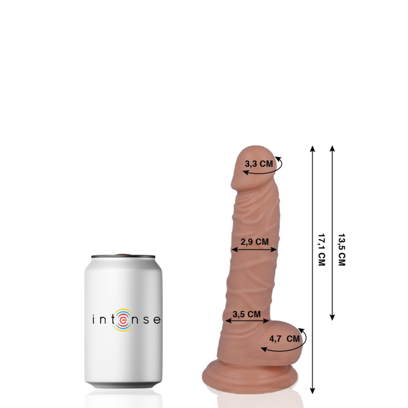 MR INTENSE - 7 REALISTISCHER PENIS 17.1 CM -O- 2.9 CM - Sexotim