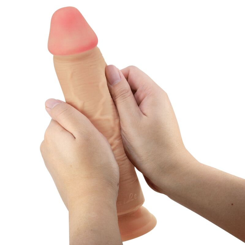 PRETTY LOVE - SLIDING SKIN SERIES REALISTISCHER DILDO MIT SLIDING SKIN SAUGNAPFLEISCH 23,4 CM