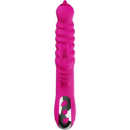 ARMONY - RABBIT DOPPELZUNGE MULTIFUNKTIONSVIBRATOR FUCHSIA WÄRMEEFFEKT