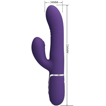 PRETTY LOVE - MULTIFUNKTIONS-G-SPOT-VIBRATOR LILA - Sexotim