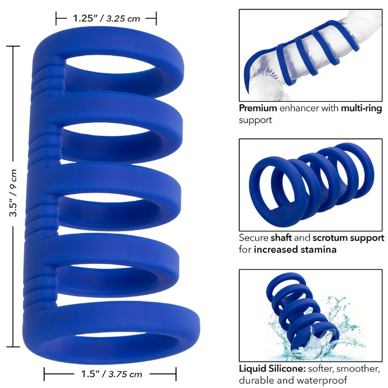 CALEXOTICS - ADMIRAL XTREME CAGE BLAU - Sexotim