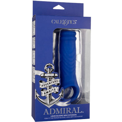 CALEXOTICS - ADMIRAL WAVE PENIS COVER FLÜSSIGES SILIKON BLAU - Sexotim