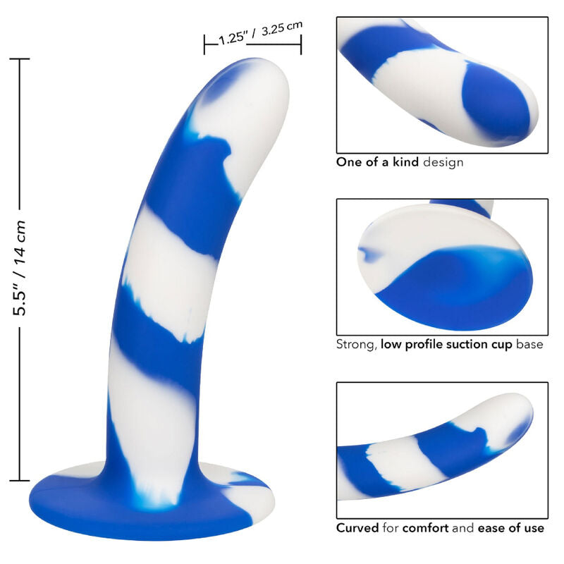 CALEXOTICS - ADMIRAL SWIRL DILDO FLEXIBEL - Sexotim