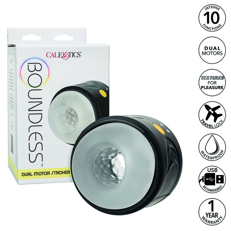 CALEXOTICS - BOUNDLESS DUAL-MOTOR-STROKER - Sexotim