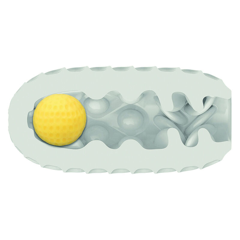 CALEXOTICS - BOUNDLESS REVERSIBLE SQUISHY BALL STROKE GRAU - Sexotim