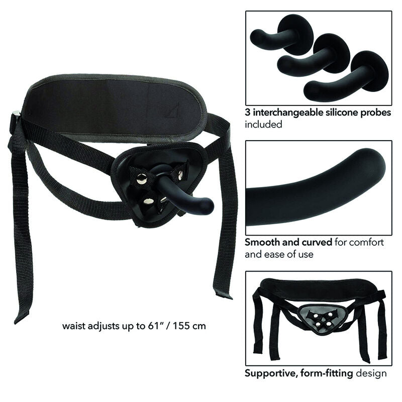 CALEXOTICS - BOUNDLESS SILIKON-KURVE-PEGGING-KIT - Sexotim