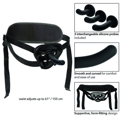 CALEXOTICS - BOUNDLESS SILIKON-KURVE-PEGGING-KIT - Sexotim