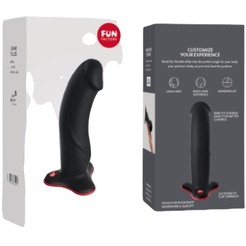 FUN FACTORY - THE BOSS REALISTISCHER DILDO SCHWARZ - Sexotim