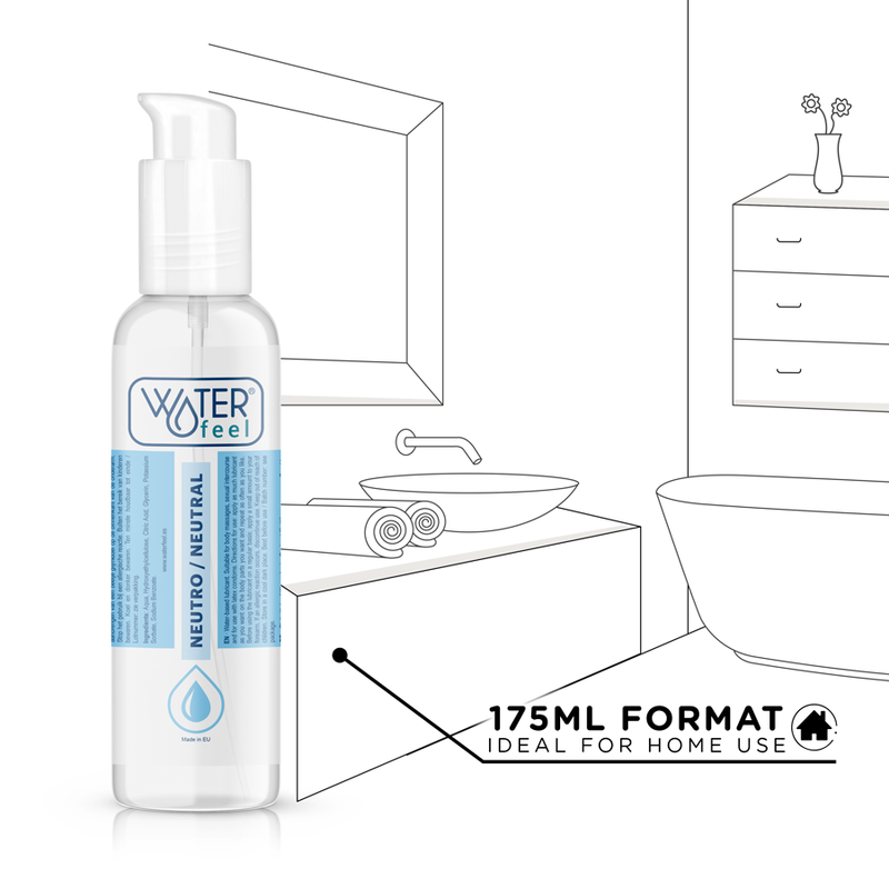 WATERFEEL - NATÜRLICHES GLEITMITTEL 175 ML - Sexotim