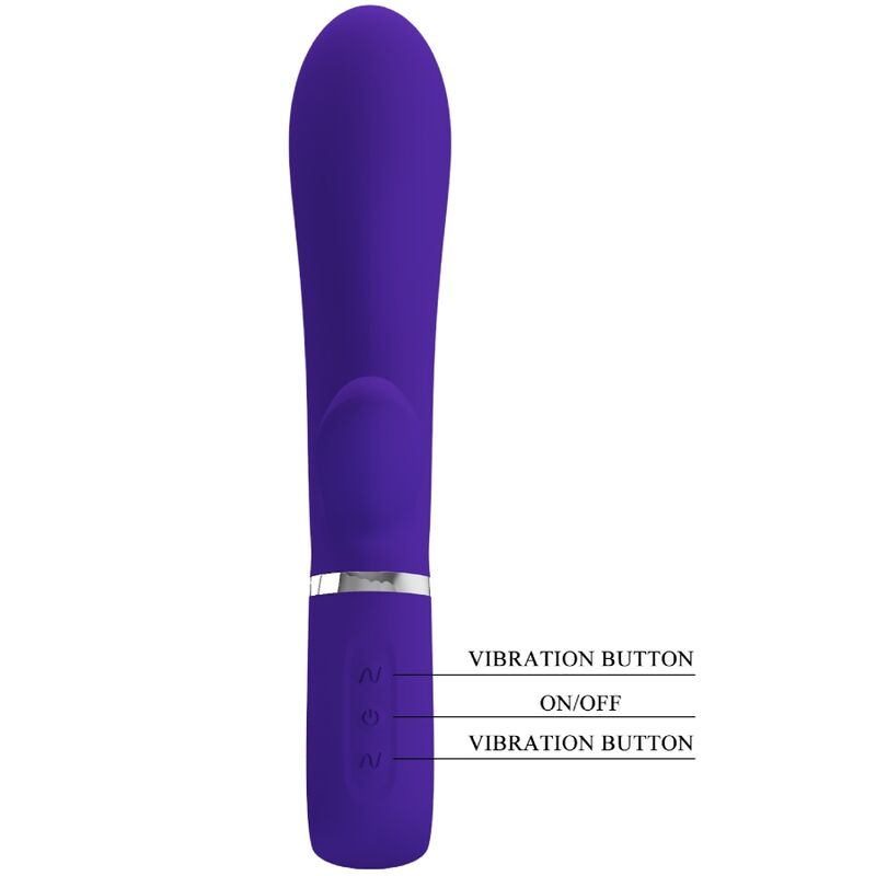 PRETTY LOVE - THOMAS MULTIFUNKTIONS-G-SPOT-VIBRATOR LILA - Sexotim