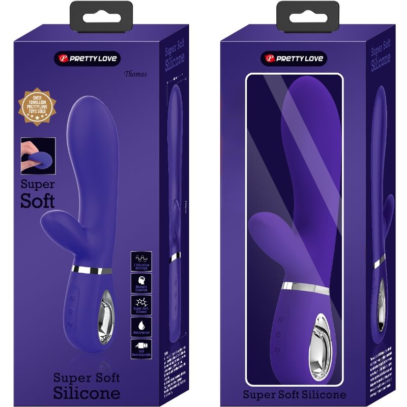 PRETTY LOVE - THOMAS MULTIFUNKTIONS-G-SPOT-VIBRATOR LILA - Sexotim