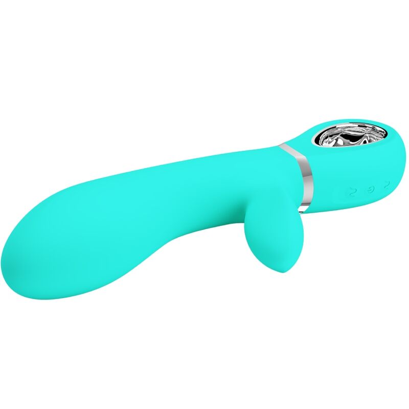 PRETTY LOVE - THOMAS MULTIFUNKTIONS-G-SPOT-VIBRATOR AQUA GREEN - Sexotim