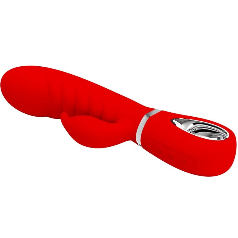 PRETTY LOVE - PRESCOTT MULTIFUNKTIONS-G-SPOT-VIBRATOR ROT - Sexotim