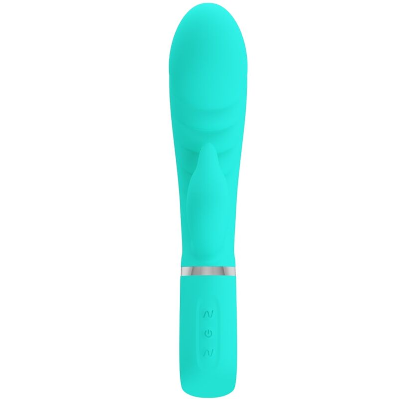 PRETTY LOVE - PRESCOTT MULTIFUNKTIONS-G-SPOT-VIBRATOR AQUA GREEN - Sexotim