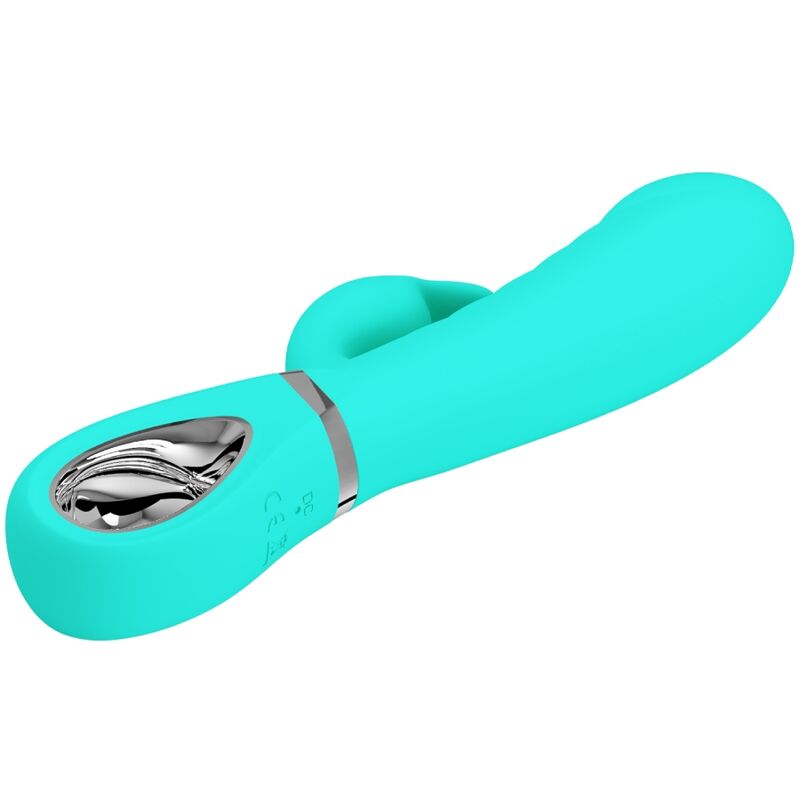 PRETTY LOVE - PRESCOTT MULTIFUNKTIONS-G-SPOT-VIBRATOR AQUA GREEN - Sexotim